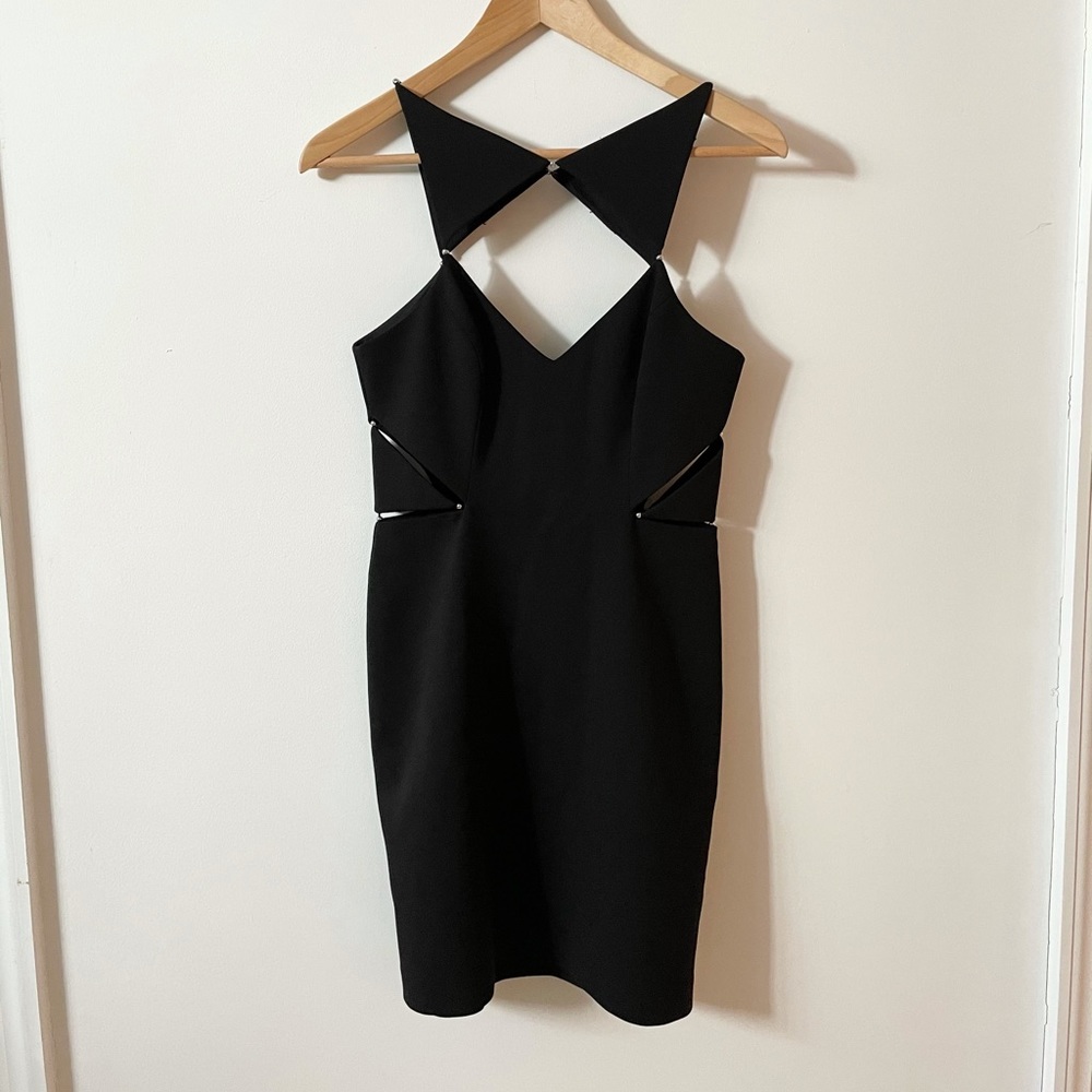 BCBGMAXAZRIA Cutout Dress